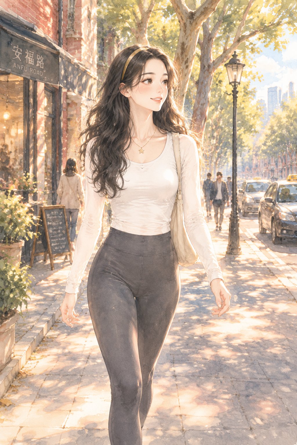 不用挤地铁的松弛感