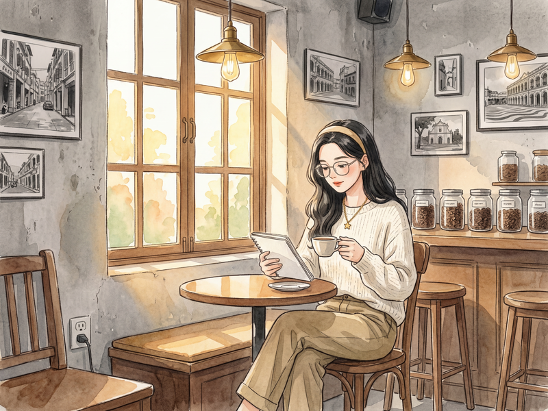 Alice 在咖啡馆